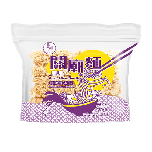 LMJ Guan Miao Noodles(Thin) 1200g 劉麵匠 - 關廟麵(細)1200g