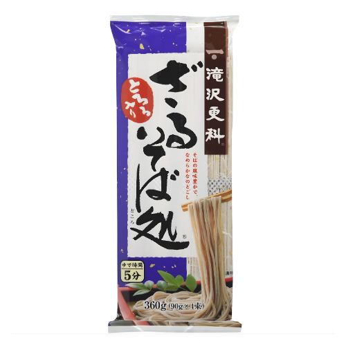 Takizawa Sarashin Zaru Soba Noodles 320g 日清 滝沢更科 蕎麥麵 320G