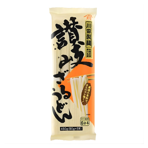 Kawada Seimen Sanuki Zaru Udon Noodles 400g 日清製粉 川田讃岐烏冬麵(中) 400G