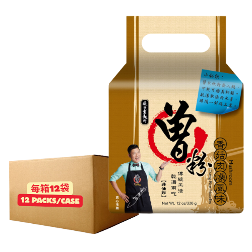 曾粉香菇肉燥風味84克x4包 (每箱12袋)