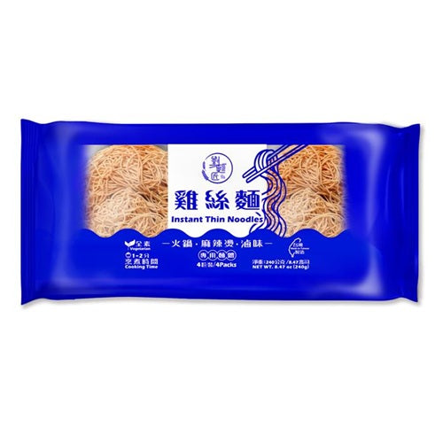 LMJ Instant Thin Noodles 劉麵匠 - 雞絲麵240g
