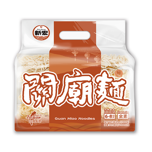 SH Guan Miao Noodles(Thin) Market Version 新宏關廟麵(細)1000g 市面版