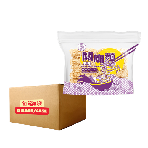 LMJ Guan Miao Noodles(Thin) 1200g (Case of 8) 劉麵匠 - 關廟麵(細)1200g (每箱8包)