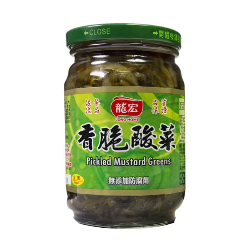 Long Home Pickled Mustard Greens 420g 龍宏 香脆酸菜 420g
