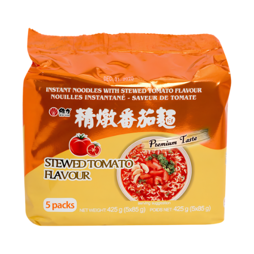 Wei Lih Instant Noodle Tomato Flavour (Pack of 5) 維力精燉番茄麵5包