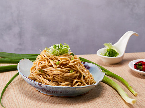 Gu Tong - Dry Noodles with Scallion and Chili Oil Sauce (Pack of 4) 谷統 - 香蔥醬拌麵4包