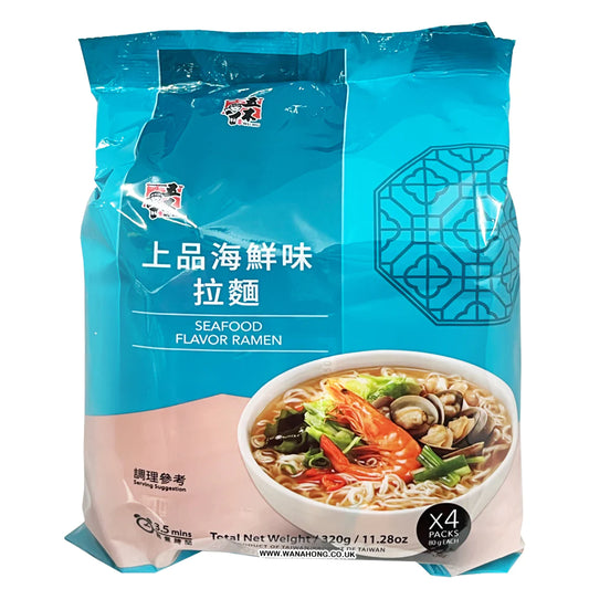 五木上品海鮮味拉麵 (4包)