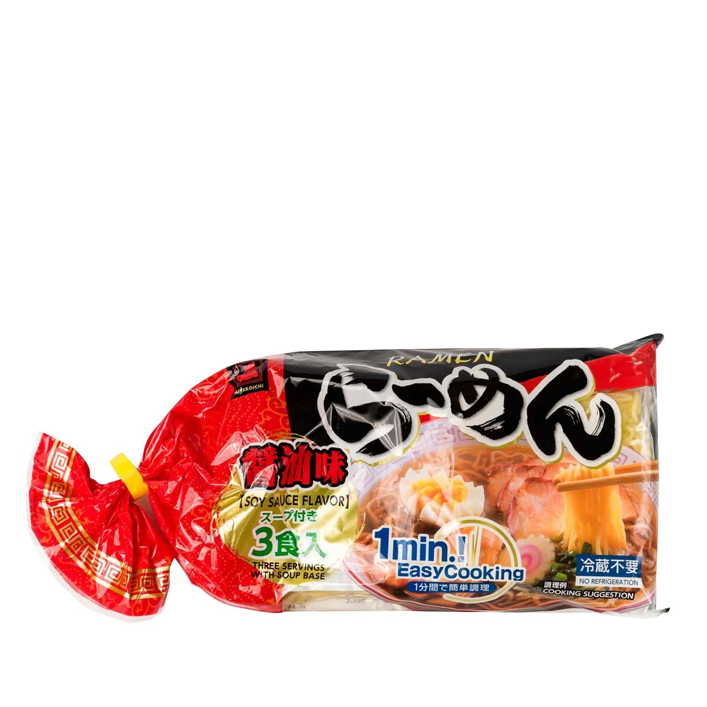 都㇐拉麵 醬油湯底 (3人份) 600G Miyakoichi Ramen Soy Sauce Flavour (3 Servings) 600G