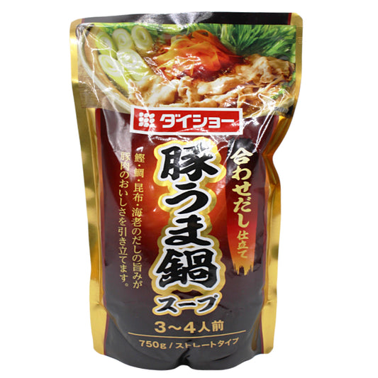 Daisho 日式豚肉火鍋湯包 750G Daisho HotPot Soup Base Pork Flavour 750g