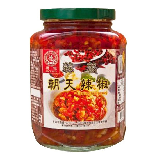 De Ji Garlic Chili Sauce 350g 德記 蒜蓉朝天辣椒 350G
