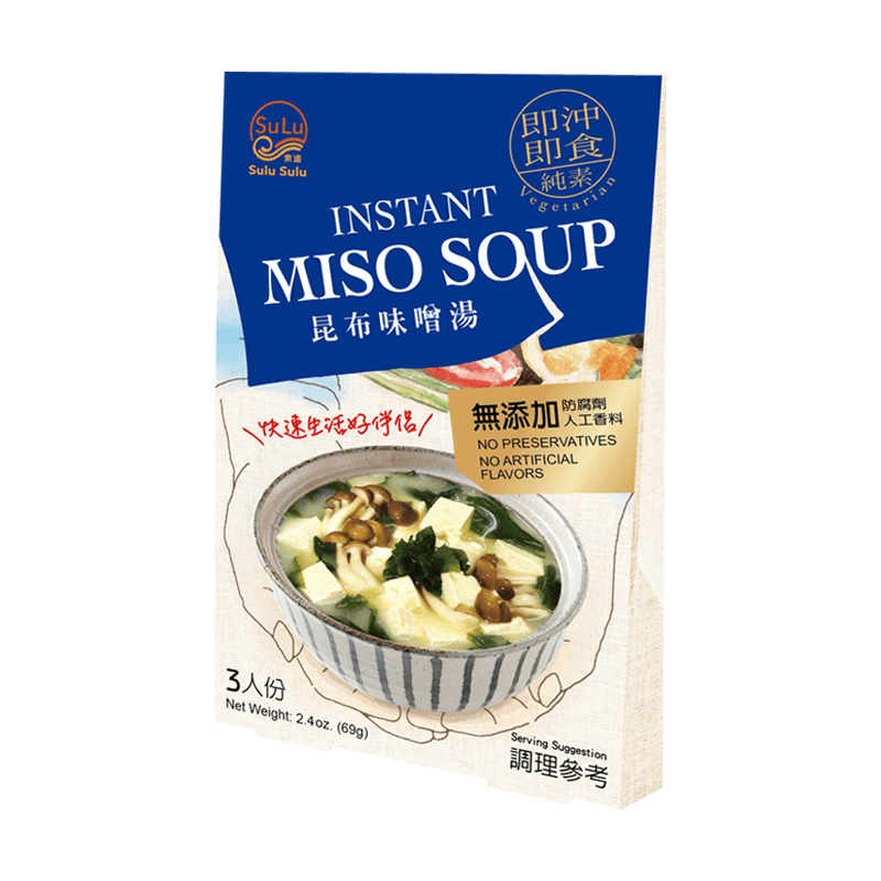 Chering Chang Instant Miso Soup 69X3g 承昌昆布味噌湯(三人份)