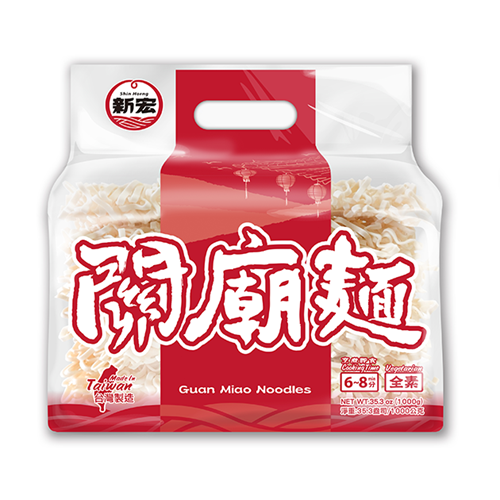 SH Guan  Miao Noodles (Market Version) 新宏關廟麵1000g 市面版