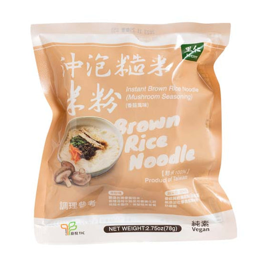 里仁沖泡糙米米粉-香菇風味 4 包